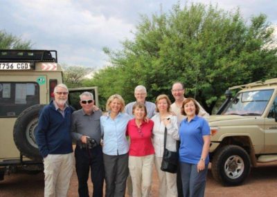 Tour group Africa