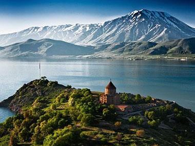 Lake Sevan and Sevanavank